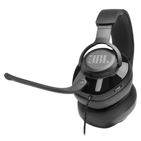 Jbl Quantum 300 Wired Over Ear Gaming Headset, Black JBLQUANTUM300BLKAM